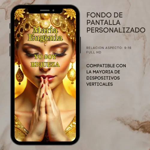 💖Fondo de Pantalla Personalizado para Manifestar Deseos + Guía de uso y ritual para activar la energía del fondo.