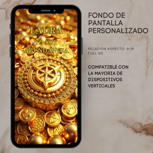 💖Fondo de Pantalla Personalizado para Manifestar Deseos + Guía de uso y ritual para activar la energía del fondo.