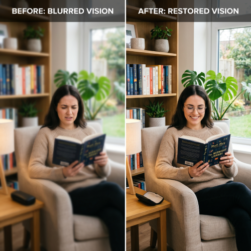 🎧 RESTAURA TU VISIÓN: Binaural 6 Hz + Subliminales para Reparación Ocular y Mejora Visual (1 Hora)